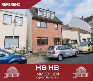 Buchenstr. Blick auf Tennisplätze. Drei Familienhaus mit Balkon und Dachterrasse., 28211 Bremen, Mehrfamilienhaus